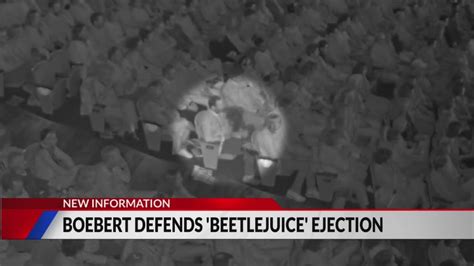 Boebert goes on OAN to defend 'Beetlejuice' ejection